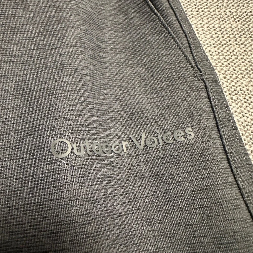 Outdoor Voices CloudKnit Sweatpants Mens XS Charcoal Gray Tapered Joggers